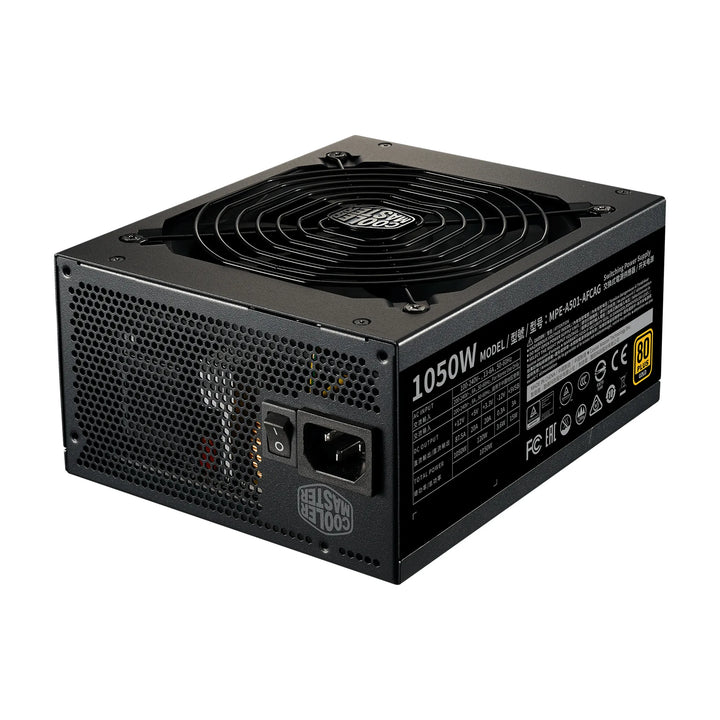 Cooler Master MWE GOLD 1050 V2 1050W 80 Plus Gold Fully Modular ATX 3.0 PCIe 5.0 Black ATX Desktop Power Supply (MPE-A501-AFCAG-3EU)