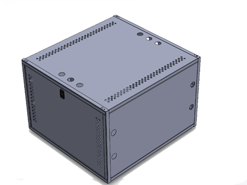 Wall Mount Battery Box - 2 x 3U 3.5kW Lithium Batteries (SOL-B-L-WM)