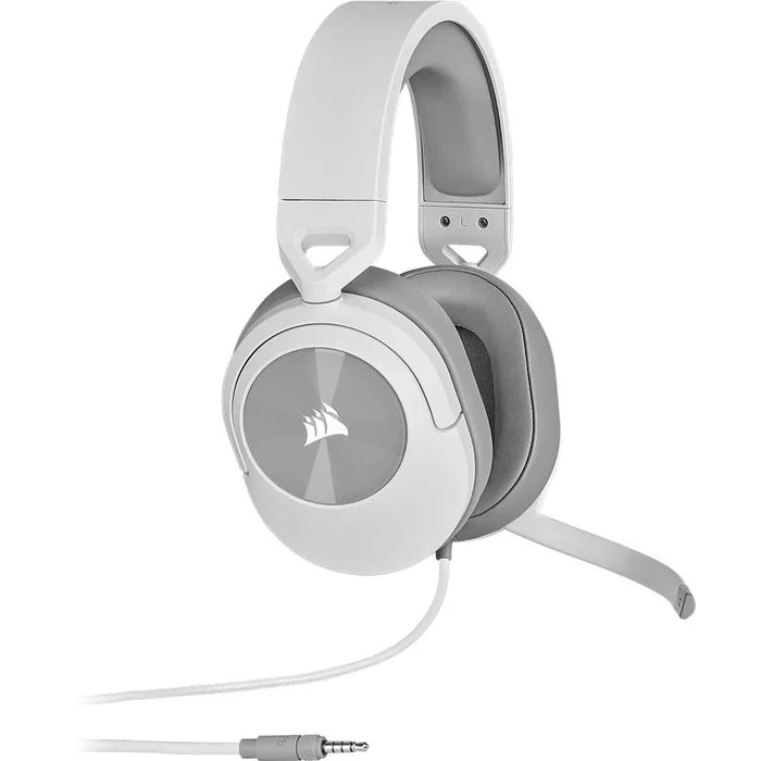 Corsair HS55 Stereo Wired Gaming Headset - White (CA-9011261-AP)