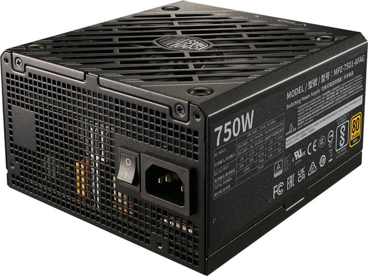 Cooler Master V750 Gold I Multi 750W 80 Plus Gold Certified Fully Modular ATX3.0 Black Desktop Power Supply (MPZ-7501-AFAG-BEU)