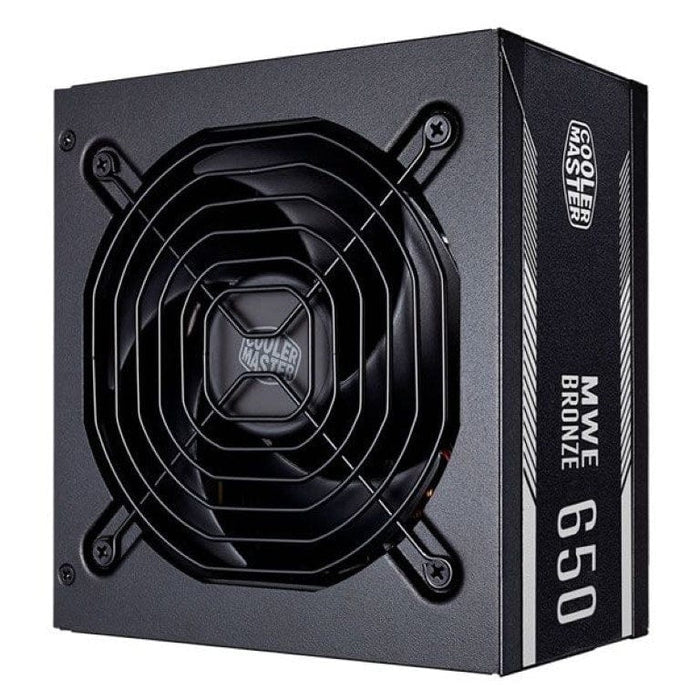 (Bundle) Cooler Master Masterbox TD500 Diamond Cut Black PC Case + 650W Bronze Power Supply (MCB-D500D-KGNB65-S02)