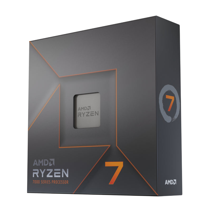 AMD Ryzen 7 7700X 5.40GHz 8-Core Zen 4 Socket AM5 Desktop CPU (100-100000591WOF)