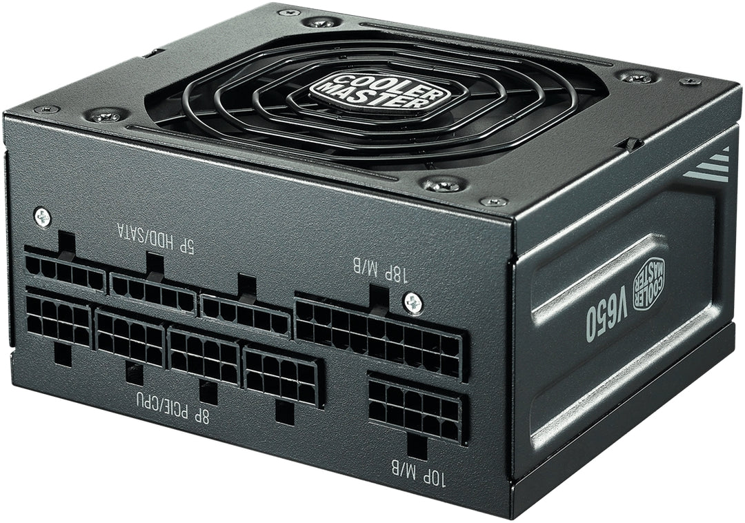 Cooler Master V Gold 650W PSU; SFX; Fully Modular. Gold Rated; For SFX Chassis; has ATX Bracket included