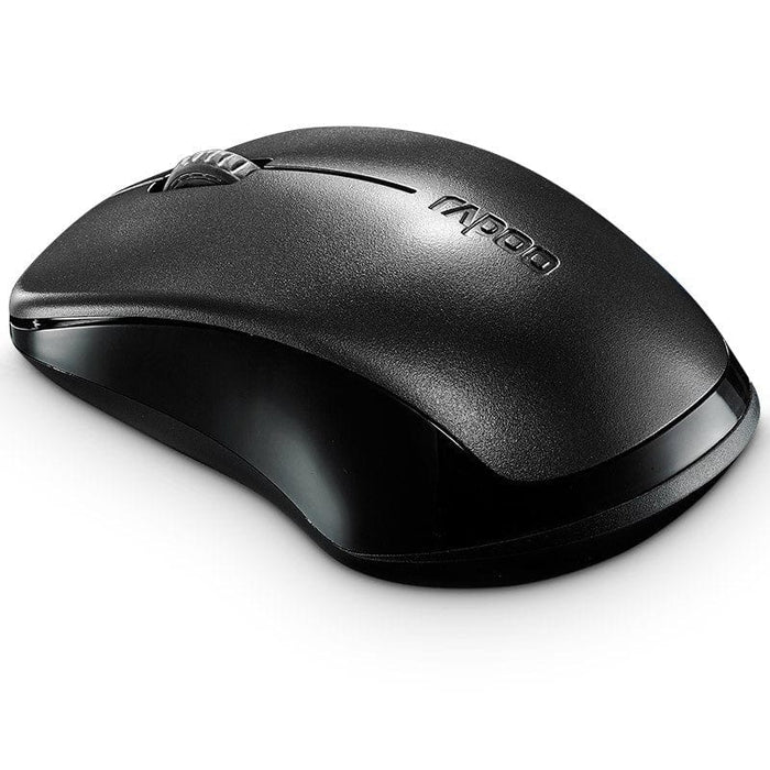 Rapoo 1620 Wireless Optical Mouse 1000dpi - Black