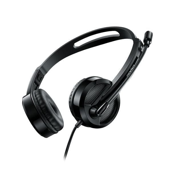 Rapoo H120 USB-A Wired Stereo Headset - Black