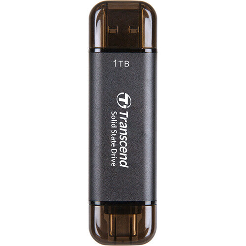 Transcend 1TB ESD310 USB 3.2 Gen 2 Portable SSD - Black (TS1TESD310C)