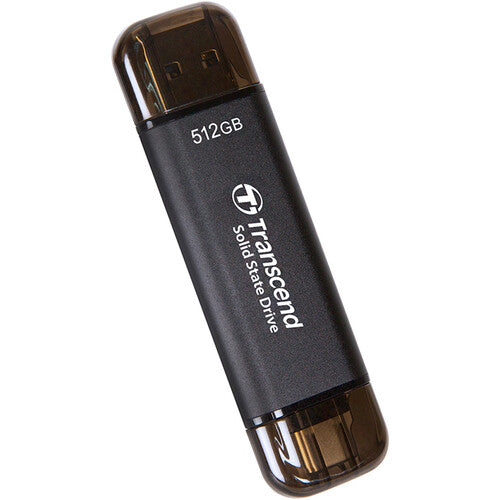 Transcend 512GB ESD310 USB 3.2 Gen 2 Portable SSD - Black (TS512GESD310C)
