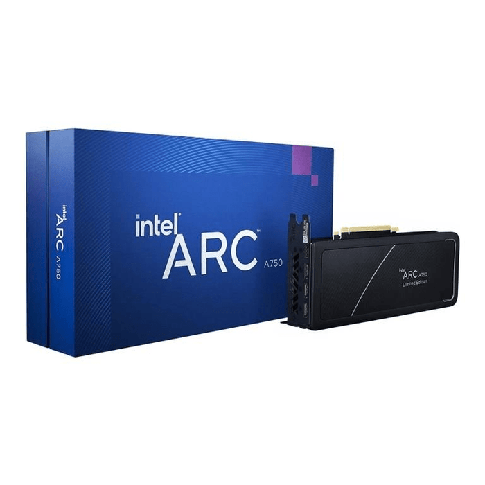 Intel Arc A750 8GB GDDR6 256-bit PCIe 4.0 Desktop Graphics Card (21P02J00BA)