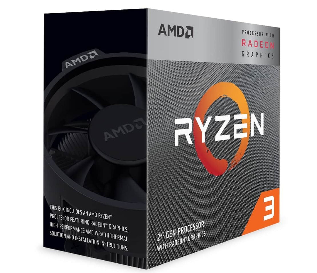 AMD Ryzen 3 3200G Quad Core 3.6GHz (4.0GHz Boost) Socket AM4 Desktop APU (YD3200C5FHBOX)