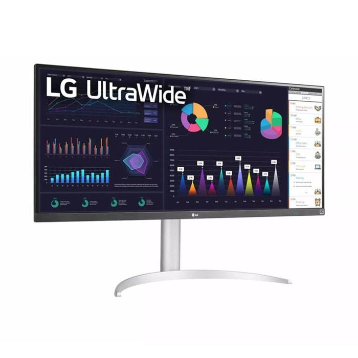 LG 34WQ650 UltraWide 34" UW-UXGA Gaming Monitor - 5ms 100Hz / IPS Anti-Glare / AMD FreeSync Premium - White