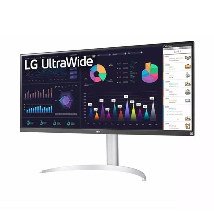 LG 34WQ650 UltraWide 34" UW-UXGA Gaming Monitor - 5ms 100Hz / IPS Anti-Glare / AMD FreeSync Premium - White