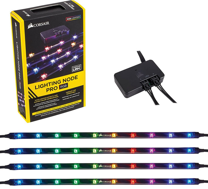 Corsair Lighting Node Pro RGB LED Controller With Strips (CL-9011109)