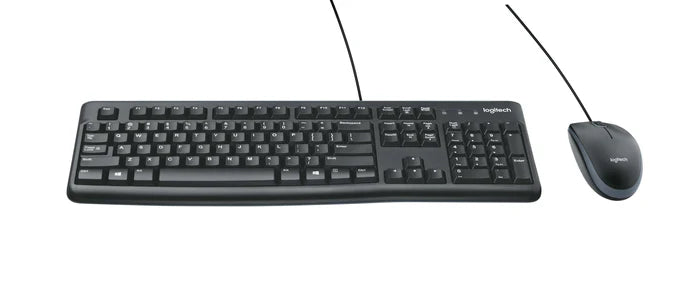 Logitech MK120 Wired Black Keyboard and Mouse Combo (920-002562)