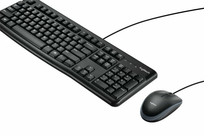 Logitech MK120 Wired Black Keyboard and Mouse Combo (920-002562)