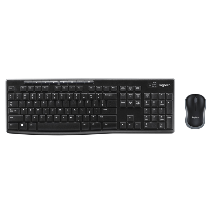 Logitech MK270 Wireless K270 Keyboard & M185 Mouse Combo (920-004509)