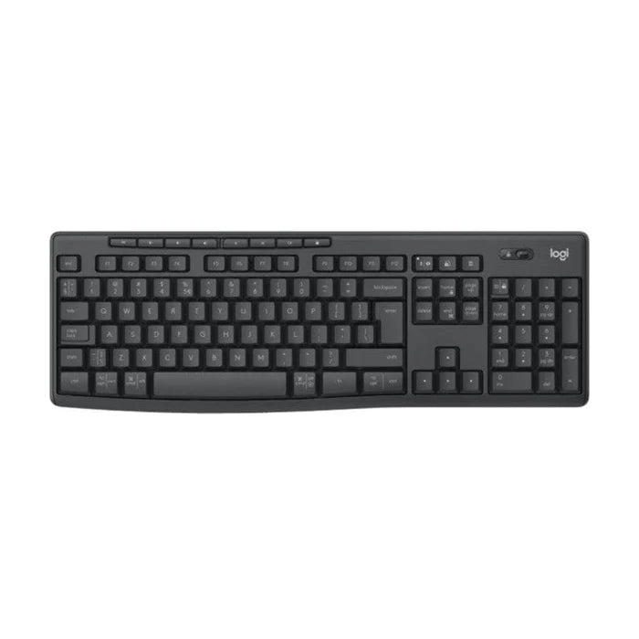 Logitech MK370 Wireless Keyboard and Mouse Combo for Business - Graphite (920-012077)