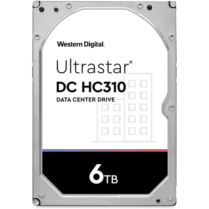 Western Digital Ultrastar DC HC310 3.5" 6TB Serial ATA III Internal Hard Drive (HUS726T6TALE6L4)