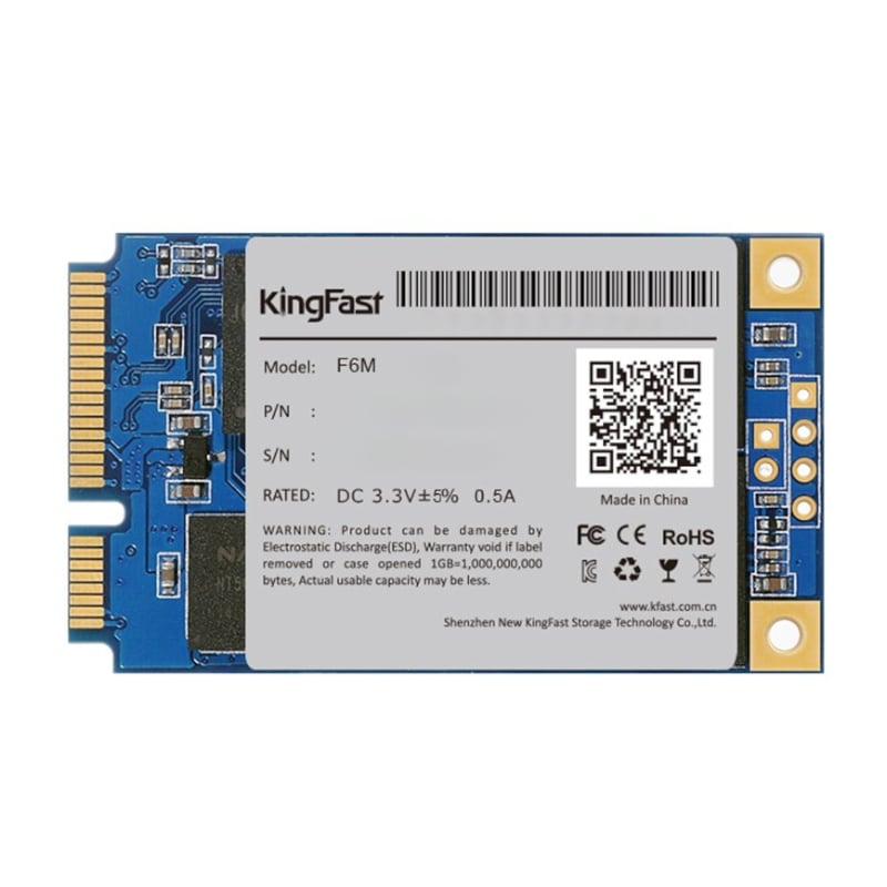 KingFast 256GB mSATA 3.0 6Gbps Solid State Drive