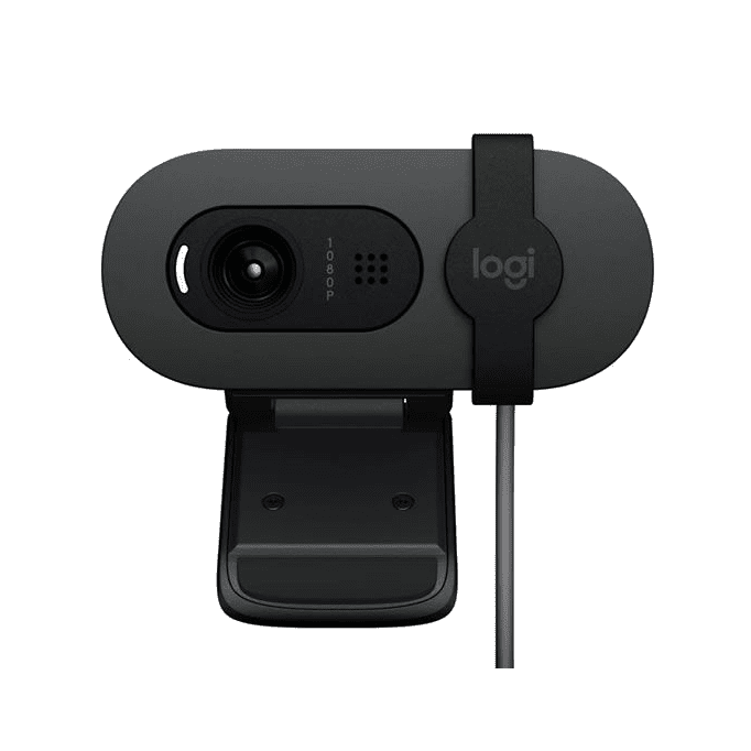 Logitech Brio 100 USB Full HD Webcam - Graphite (960-001585)