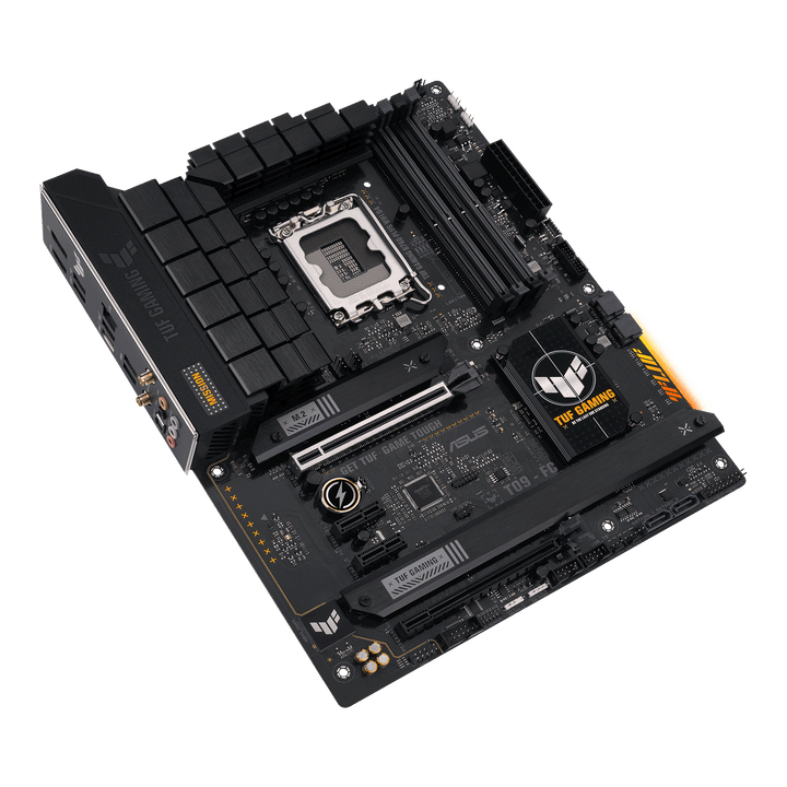 ASUS TUF GAMING B760-PLUS WIFI D4 DDR4 Intel B760 Raptor Lake LGA 1700 ATX Desktop Motherboard