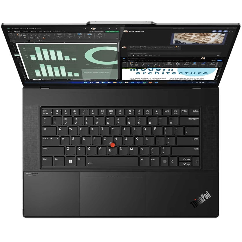 Lenovo ThinkPad Z16 G1 16" WQUXGA Workstation Laptop - AMD Ryzen 9 PRO-6950H / 32GB DDR5 RAM / AMD Radeon RX 6500M 4GB / 1TB SSD / 4G LTE / OLED Touchscreen Anti-Reflect / Windows 11 Pro