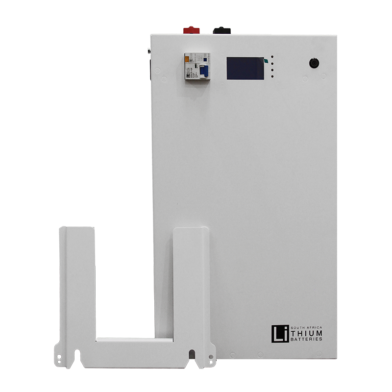 LBSA 5.3kWh 104Ah 51.2V LiFePO4 Lithium Solar UPS Battery White - Wall Mount