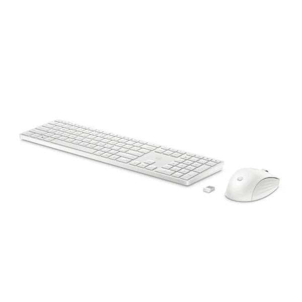 HP 655 Wireless Keyboard and Mouse Combo - White (860P8AA)