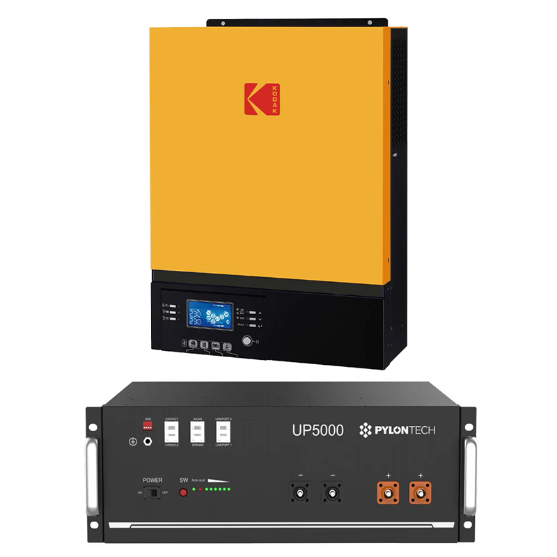 Kodak VMIII 5kW Inverter with Pylon UP5000 4.8kWh Battery Off-Grid System