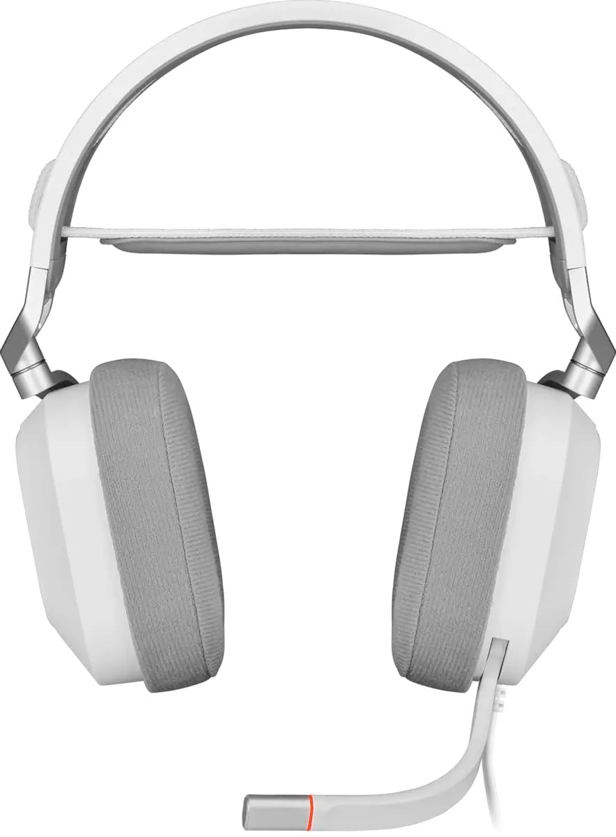 Corsair HS80 RGB USB Wired Premium Gaming Headset - White (CA-9011238-AP)