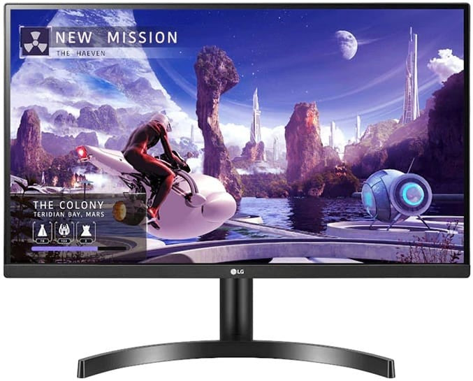 LG 27QN600 27" QHD Gaming Desktop Monitor - 75Hz 5ms / IPS AMD FreeSync