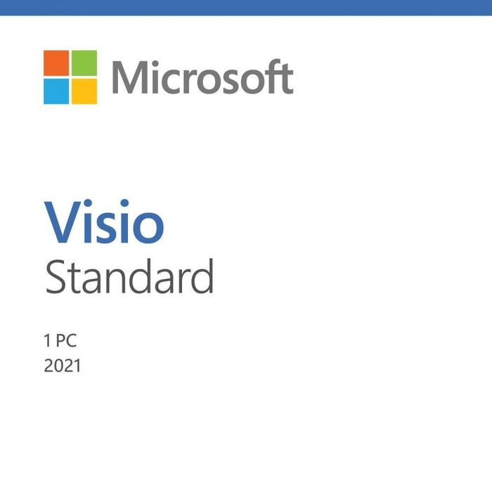 Microsoft Visio Standard 2021 1 User Download (ESD-2021-VISIO STD)