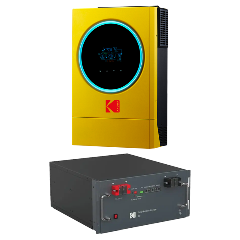 Kodak Solar 6.2kW Inverter with Kodak 4.94kWh Battery Off-Grid System