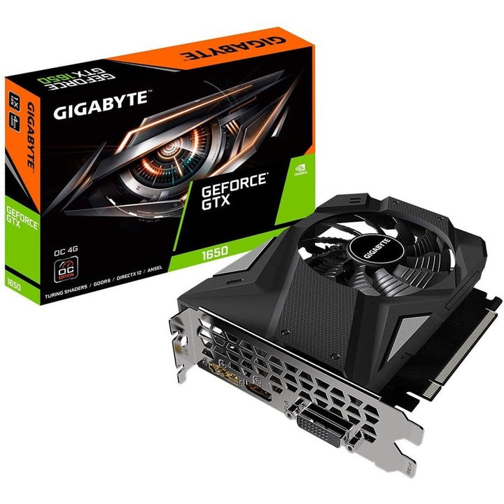 Gigabyte GeForce GTX 1650 D6 OC 4G Edition 4GB GDDR6 128-bit PCI-E 3.0 Desktop Graphics Card (GV-N1656OC-4GD)