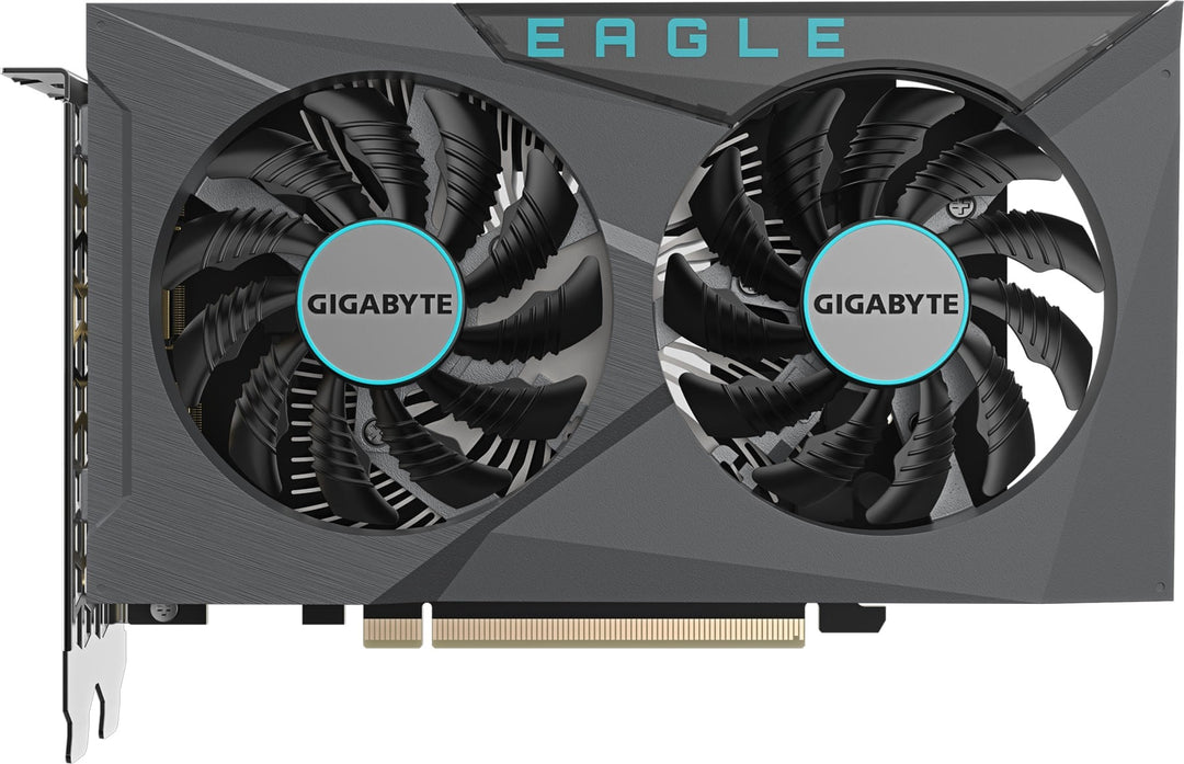 Gigabyte GeForce RTX 3050 EAGLE OC 6G 6GB GDDR6 96-bit PCIe 4.0 Desktop Graphics Card (GV-N3050EAGLE-OC-6GD)