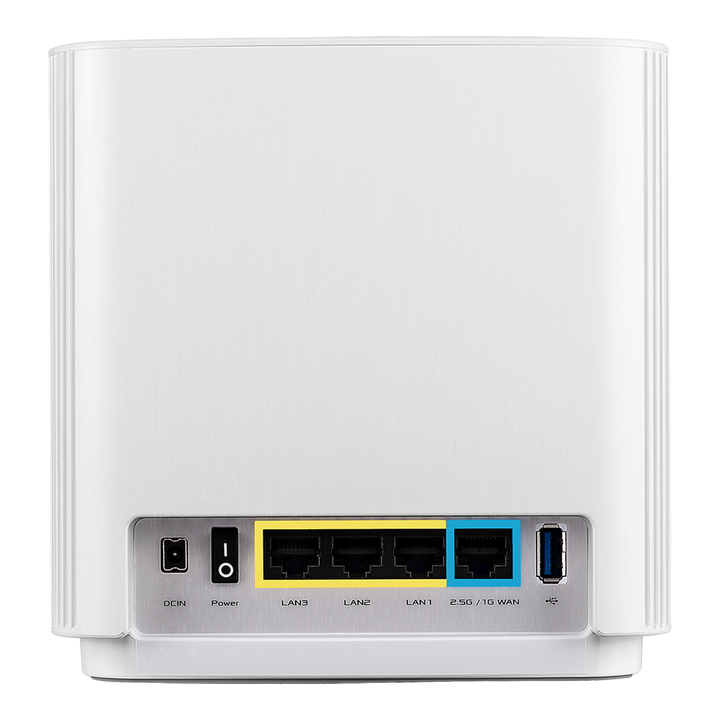ASUS ZenWiFi XT8 AX6600 Dual Band WiFi 6 (802.11ax) White Wireless Mesh Router - Single Pack