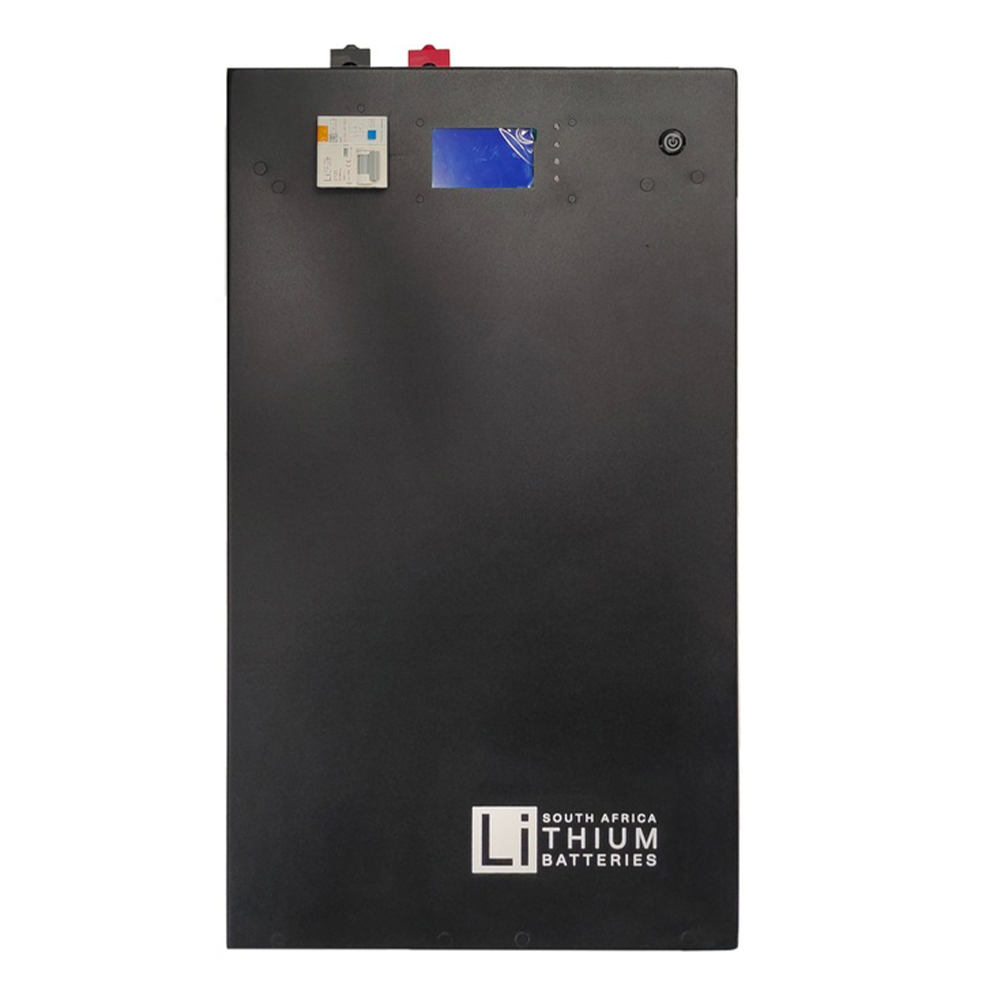 LBSA 5.3kWh 208Ah 25.6V LiFePO4 Lithium Solar UPS Battery - Wall Mount