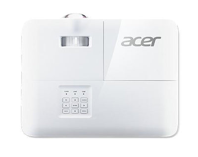 Acer S1386WHN Data Projector 3600 ANSI Lumens DLP WXGA (1280x800) 3D Ceiling-mounted Projector - White (MR.JQH11.001 R)