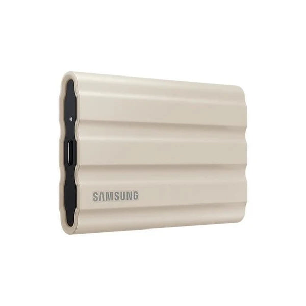 Samsung 1TB T7 Shield Portable SSD - Beige/White (MU-PE1T0K M)