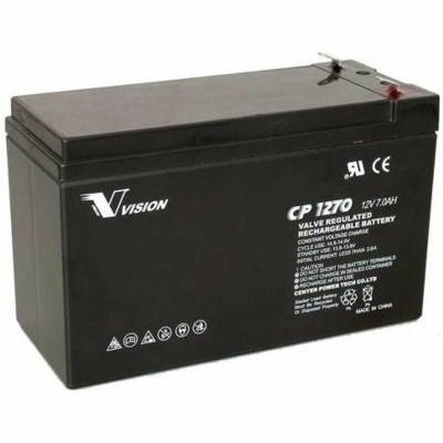 Vision CP1270M 7Ah 12V AGM Deep Cycle Battery (CP1270)