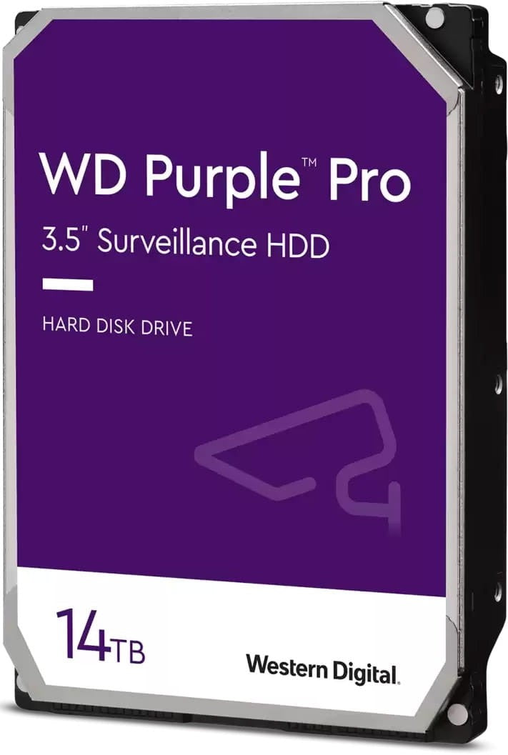 Western Digital Pro Surveillance PRO 14TB Internal Hard Drive Purple (WD141PURP)