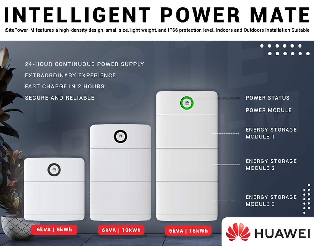Huawei iSitePower-M 5kWh Full Power System Bundle