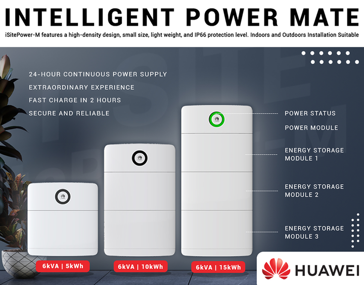 Huawei iSitePower-M 10kWh Full Power System Bundle