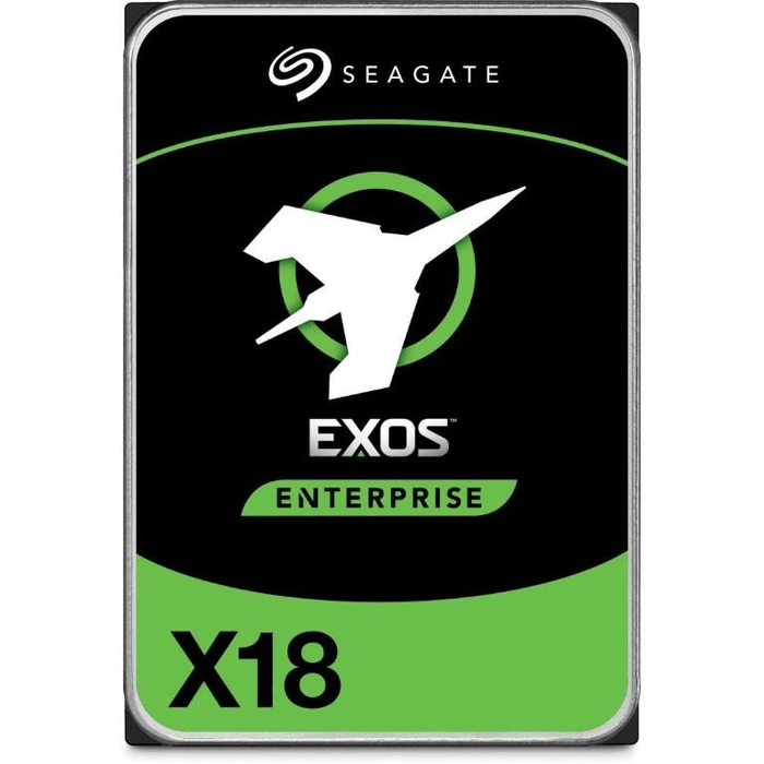 Seagate Exos X18 3.5" 12TB Serial ATA III Internal Hard Drive (ST12000NM000J)