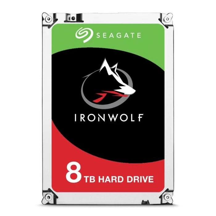 Seagate IronWolf 3.5" 8TB SATA 5400 RPM Internal NAS Hard Drive (ST8000VN002)