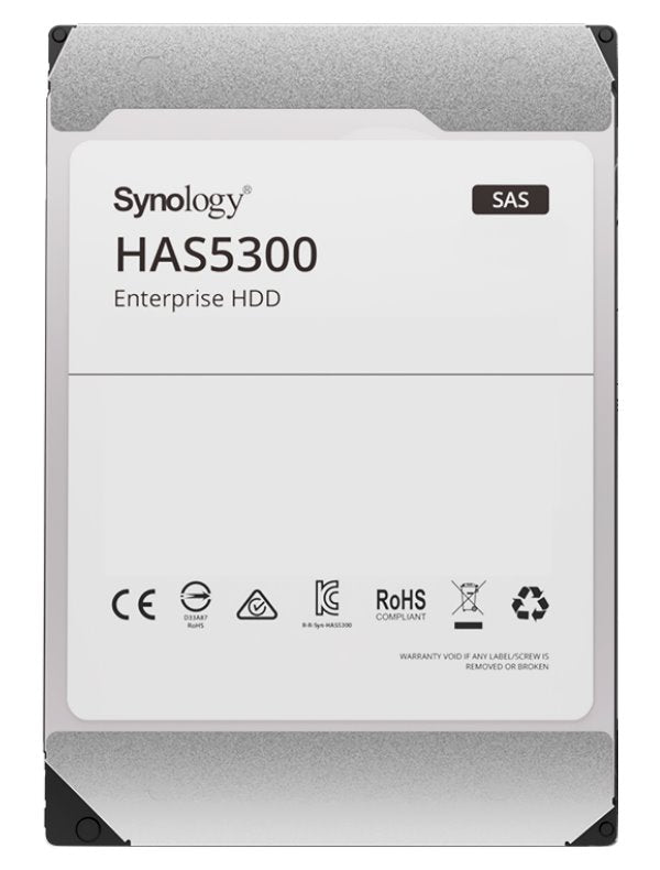Synology Enterprise Series 3.5" 8TB SAS Internal Hard Drive (HAS5300-8T)