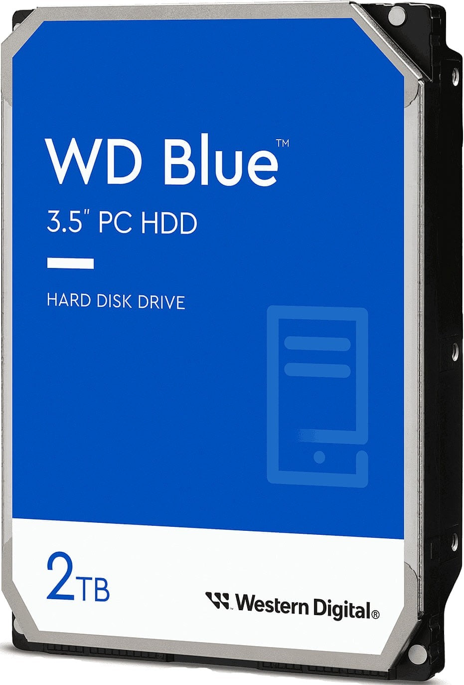 Western Digital Blue 2TB 5400rpm SATA 6Gb/s 64MB Cache 3.5" Internal Hard Drive (WD20EARZ)