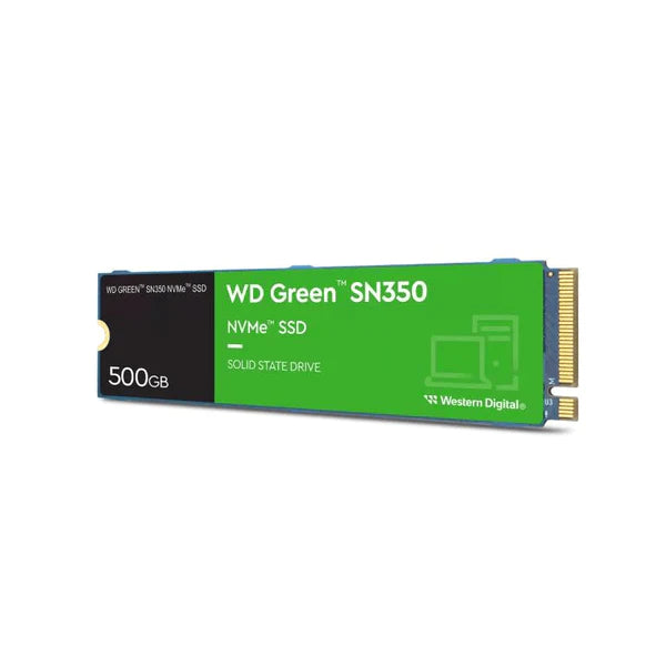Western Digital Green SN350 500GB NVMe M.2 2280 PCI-Express 3.0 x4 Solid State Drive (WDS500G2G0C)