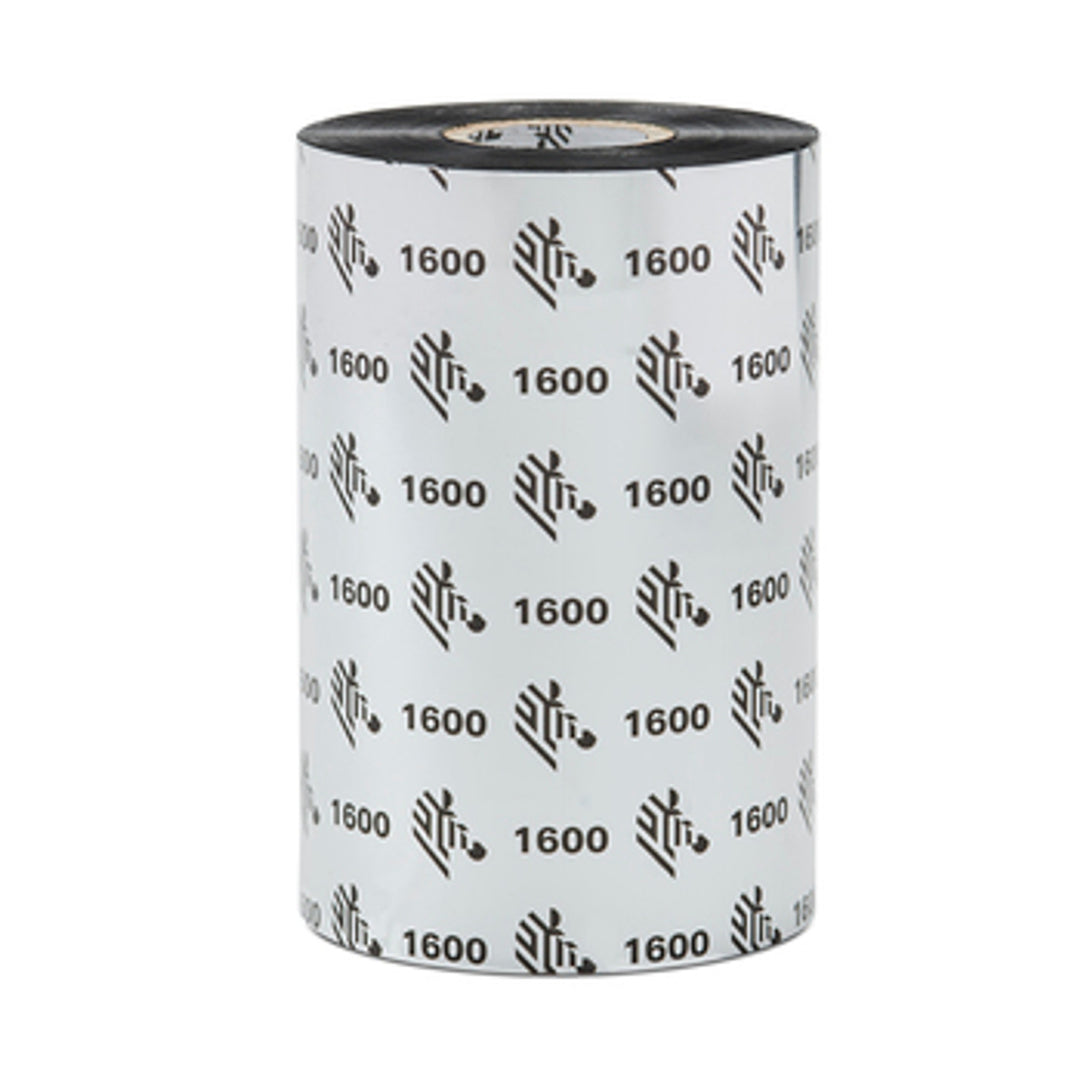 Zebra Wax 110x450mm 1600 Thermal Ribbon (01600BK11045)