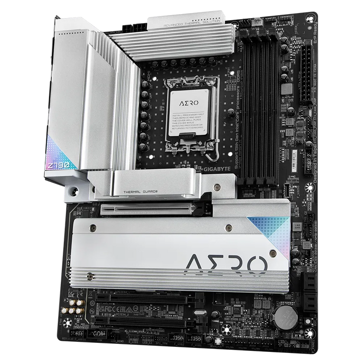 Gigabyte  Z790 AERO G Intel Z790 Raptor Lake LGA 1700 ATX DDR5 Desktop Motherboard (GA-Z790-AERO-G)