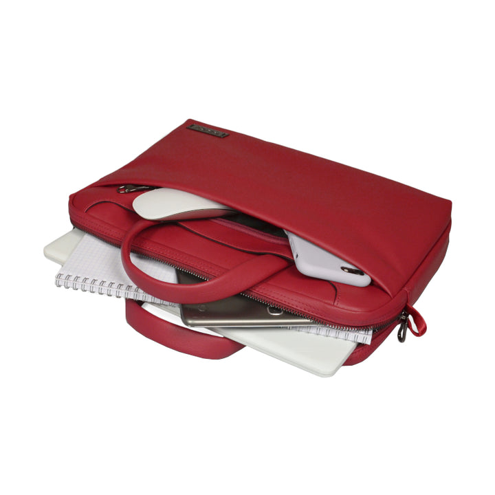 Port Zurich Toploader 15.6" Laptop Case - Red